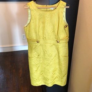 Beautiful gold yellow dress and jacket set.